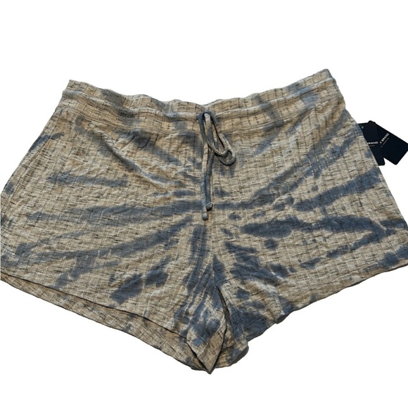 Lucky Brand Lightweight Breathable Elastic Waist Drawstring Tie Dye Lounge Short - Picture 4 of 6
